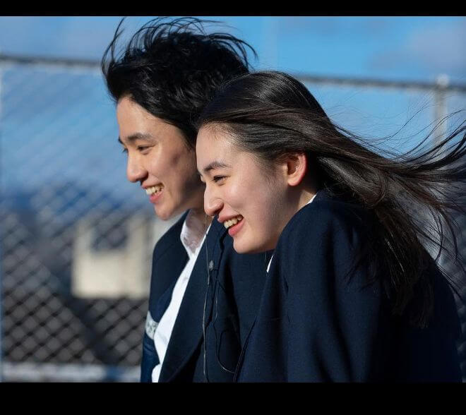 Netflixオリジナルドラマ『First Love 初恋』での共演した木戸大聖と八木莉可子